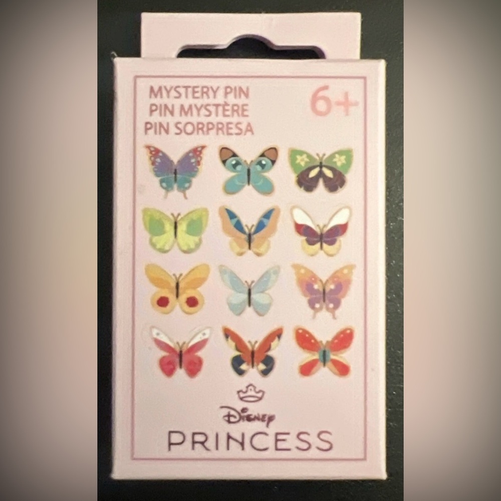 Loungefly Disney Princess Butterfly Mystery pin 2025 New Sealed
